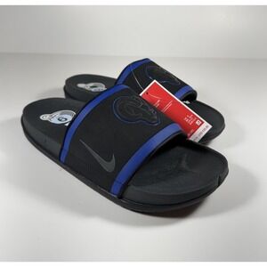 NIKE Offcourt LA Rams NFL Slides Sandals Blue Black Men's Sz 9 *NEW* DD0556-001